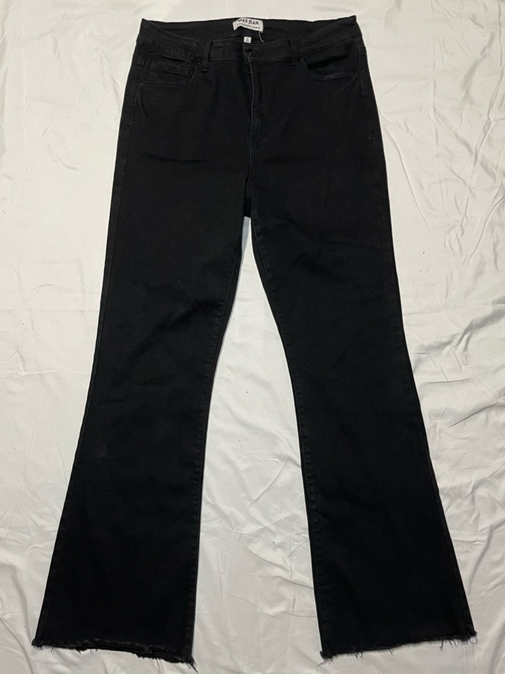 Wax Jean Black Flared Women's Jeans